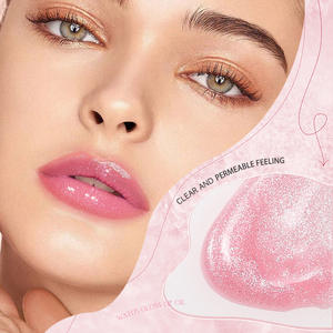 Private Label Moisturizing Non Sticky Cup Fade Lip Lines Temperature Sensitive Color Changing Lip <b>Oil</b> Crystal <b>Shimmer</b> Lip Gloss - Product Image 3