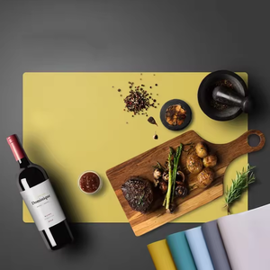 Tùy Chỉnh Thiết Kế Tái Sử Dụng Thực Phẩm Cấp Silicone Placemat In Thời Trang Silicone Bàn Ăn <span class=keywords><strong>Mat</strong></span> - Product Image 6
