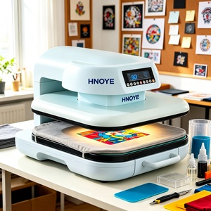Presse à chaleur plate automatique 38x38cm pour l'impression par sublimation sur tissu de t-shirt - Product Image 1