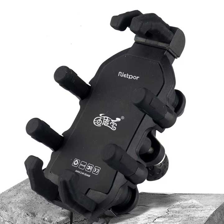 Robust Motorbike Clamp Mount & Strong Grip Holder for iPhone 8 (4.7) (sku 58121)