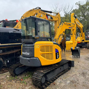 Miniexcavadora Komatsu PC55MR PC55MR-2 Original Japonesa, Equipo de Excavación Hidráulico sobre Orugas - Product Image 1