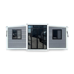 Maisons en conteneur portable extensible préfabriquées Villa pliante à double aile de 3 pièces de 40 pieds et 20 pieds Tailles <span class=keywords><strong>Bureau</strong></span> de construction en acier 5 - Product Image 4