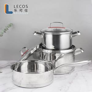 LECOS Fabricant OEM Accessoires <span class=keywords><strong>de</strong></span> cuisine classiques et élégants pour marmites à soupe Sautées à induction Compatible <span class=keywords><strong>Royal</strong></span> <span class=keywords><strong>Prestige</strong></span> Batterie <span class=keywords><strong>de</strong></span> cuisine - Product Image 3