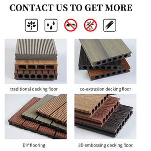 Waterproof Interlock WPC Co-extrusion DIY Composite <strong>Decking</strong> <strong>Tiles</strong> 300x300mm Plank Flooring Board <strong>Decking</strong> Floating Outdoor Garden - Product Image 4