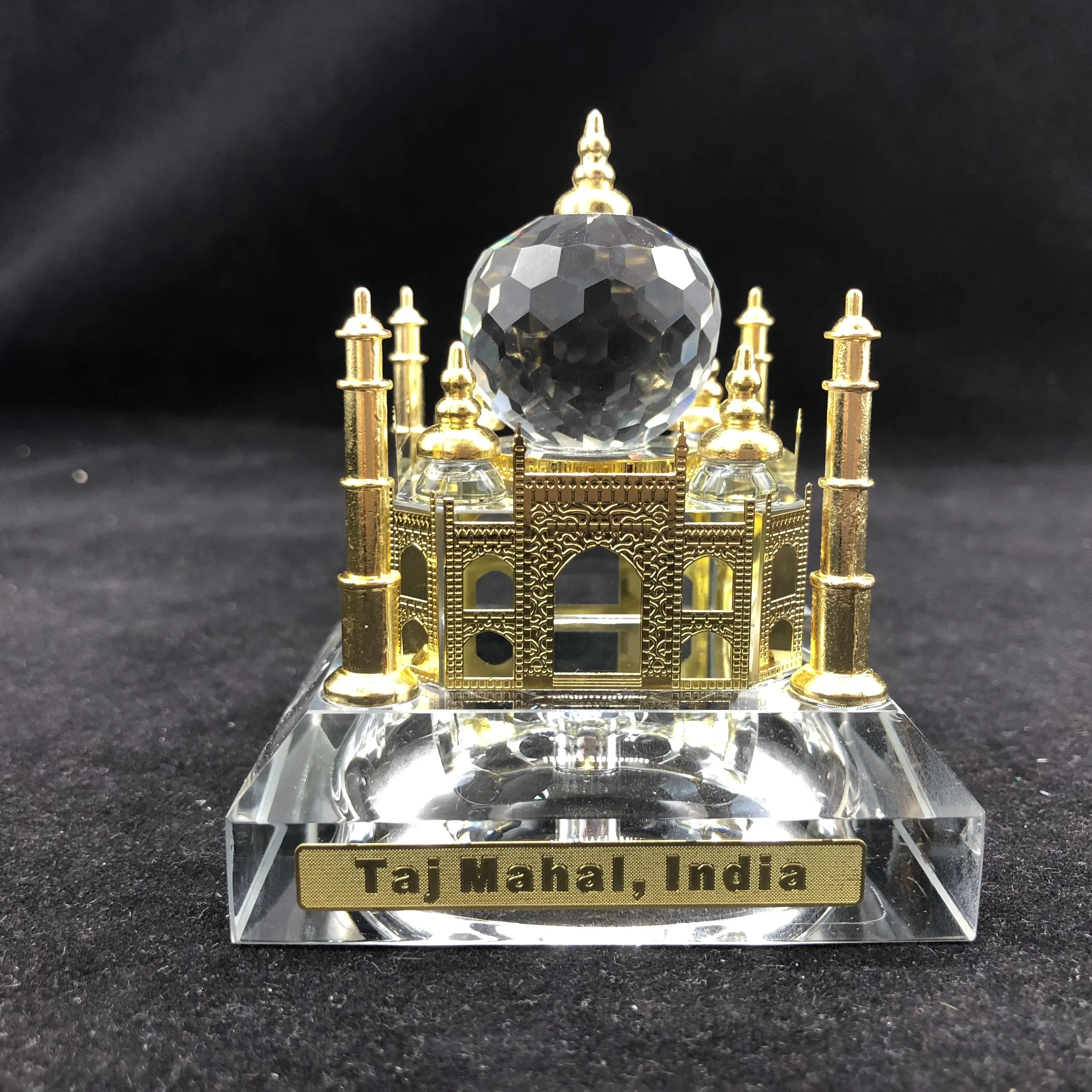 MH-ZB012 Crystal Religie Gift Taj Mahal Voor Thuis Decoratie Taj Mahal