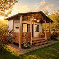 Maison préfabriquée modulaire pliable personnalisée avec salle de bain, ignifuge et isolée, pour projet de logement résidentiel