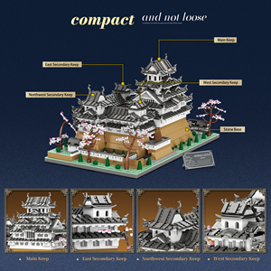 Reobrix 55017 Castillo de Himeji/Jalisco, Juego de Construcción de 7105 Piezas, Modelo Arquitectónico con Diseño de Desmontaje Rápido - Product Image 6
