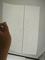 Papier A4 85g non couché avec fil de sécurité, 75% coton 25% lin, pour impression offset avec ligne centrale et usage promotionnel