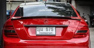 สปอยเลอร์หลัง สำหรับรถยนต์เมอร์เซเดสเบนซ์ W204 C204 คูเป้ ซี-คลาส C180 C200 C250 C300 C63 AMG ปี 2007-2013 ชุดแต่งสปอยเลอร์หลังฝากระโปรงท้าย - Product Image 6