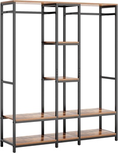 Entrée Gym Vintage Banc De Rangement <span class=keywords><strong>Industriel</strong></span> Simple Hall Arbre Autoportant Placard Organisateur Stand Fer <span class=keywords><strong>Porte</strong></span>-<span class=keywords><strong>Manteau</strong></span> - Product Image 5