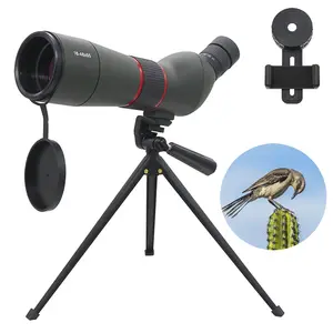 Bak4 Outdoor Angled Zoom Monocular Birdwatching Scope 16-48x65 Spotting Scope For Birdwatching
