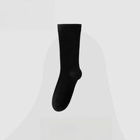 Chaussettes de cyclisme pour hommes avec logo personnalisé, respirantes, anti-humidité, antibactériennes, mi-mollet, pour la course, avec soutien de la cheville et compression pour la gym