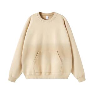 Sudaderas Lisas Vintage Lavadas, con Logotipo Personalizado, Estilo Holgado, Felpa Francesa, Cuello Redondo, Lavado Ácido, al por Mayor - Product Image 4