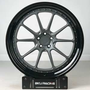 KW 2 pièces pour Ferrari F355 360 <span class=keywords><strong>456</strong></span> 328 550 599 F430 F50 F40 Roue forgée 18 19 20 pouces assiette profonde 5x612 jante en alliage classique - Product Image 2