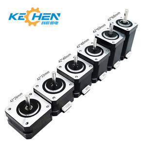 Motor paso a paso híbrido Kechen 42x26mm, eje de 5mm, 1.8 grados para impresora 3D - Product Image 2