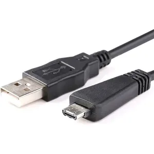 Câble de données de chargement USB VMC-MD3 durable de remplacement pour appareil photo numérique Sony DSC-W350D W360 W380 W390 W570 TX100 TX66