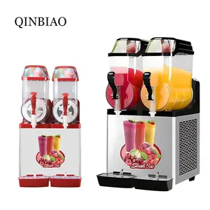 Commercial 24L Italian Slush Machine XRJ12lx2 Frozen Drink ICE Slush Machine Frozen Juice Cold Drinking