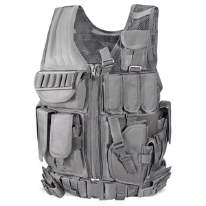 Yakeda Security Tactical Equipment Custom Lightweight Tactical Vest Chaleco Tactico Breathable Mesh Duty Tactical Vest - Product Image 2