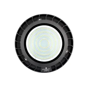 KCD LED slim warehouse Industrial Tube Light IP65 sensore di movimento pir wireless impermeabile 40w 100w 150w 200w ufo high bay light