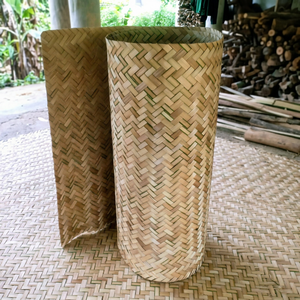 Tapete de Bambú Tejido en Vietnam de Alta Calidad, Lámina de Bambú Natural para Revestimiento de Paredes y Decoración de Interiores - Product Image 1