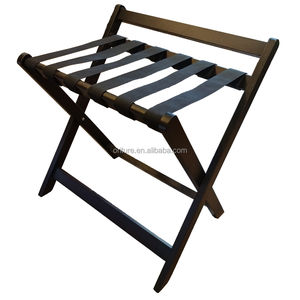 Maleta plegable de madera maciza moderna H014, portaequipajes para uso en Hotel, dormitorio, portaequipajes de madera, soporte, suministro de hospitalidad - Product Image 3