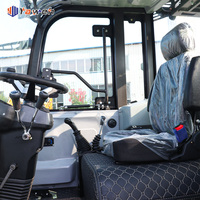 Produsen Wheel Loader Roda Kecil Euro 5 EPA China 800KG 1 Ton Mini Traktor Loader Loader Kompak Eropa Pengiriman Cepat