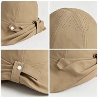 Gorra de Béisbol de Nylon con 6 Paneles y Perforaciones Láser, al por Mayor, con Logotipo Bordado en 3D Personalizado de Alta Calidad para Hombres y Mujeres, Modelo 2026, Certificación BSCI