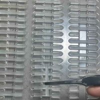 Lentille de tige de silice fondue de quartz en verre optique personnalisée lentille de tige de cylindre laser