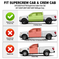 Accessoires de voiture d'origine, décoration intérieure, boîtes et bacs de rangement pour Toyota F-150 F-250 F-350