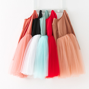 2023 <span class=keywords><strong>autunno</strong></span> e inverno manica lunga in morbido cotone Baby Girl Dress pizzo Tutu Toddler Girls Dresses - Product Image 3