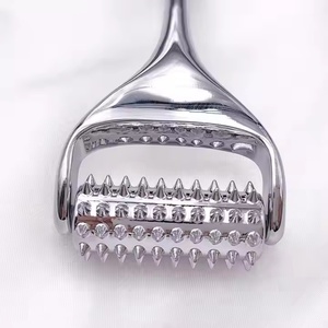 Masajeador Facial y Corporal de Acero Inoxidable, Rodillo Reafirmante y Adelgazante, Dispositivo de Belleza Facial Portátil, Cuidado de la Piel, Gua Sha - Product Image 3