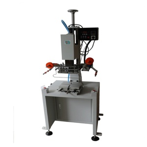 110V New Automatic Flat Pneumatic Dot Pin Gilding Mobile Phone Covers Paper Printing Press Gilding Heat Press Machine Machine - Product Image 1