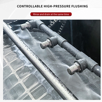 Système de filtration d'eau pour bassin à poissons, circulation d'eau, décharge automatique, lavage à contre-courant intelligent, filtre à tambour en acier inoxydable