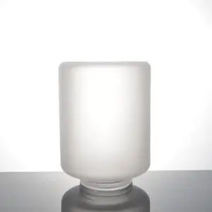Unique Flower Stained Polish Mosaic Frosted Lighting Bell Shape Cylinder Cylindrical Pendant Glass Lampshade For Chandelier