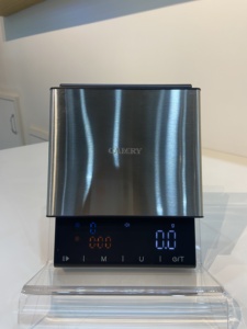 Balance à café miniature 3000g 0.1g, balance personnelle de poche avec minuterie, affichage LED, balance numérique électronique pour expresso - Product Image 6