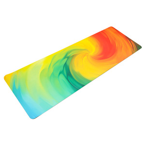 <b>Tpe</b> Yoga Mat Rectangle Non Slip Fitness Exercise Mat For Gym Workout And Home Use - Product Image 1