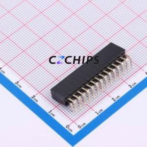 XDM254-2-14-W-8.5-G0 Pin Socket Bent Lead Through Hole,P=2.54mm Connector 2x14P 2.54mm Square Hole Right Angle Insert - Product Image 2