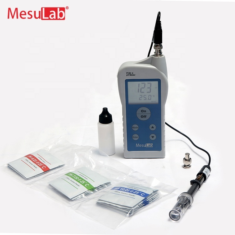 Venta caliente Crema Digital Crema Cosmética Piel Examen de Sangre Alimentos Carne Queso Agua Orina Medidor de pH de mano Medido