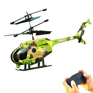 AiJH Cheap 2.5CH Mini RC Helicopter Model Flying Rc Plane Remote Control Helicopter Fun Game Toys - Product Image 1