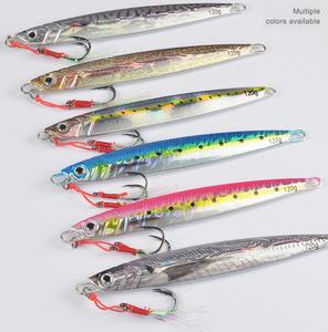 Leurre de pêche en métal Rich One 3DJL62 60g-200g à coulée rapide avec hameçon pour rivière, lac, ruisseau, jigs à lancer lent, brochet - Product Image 2