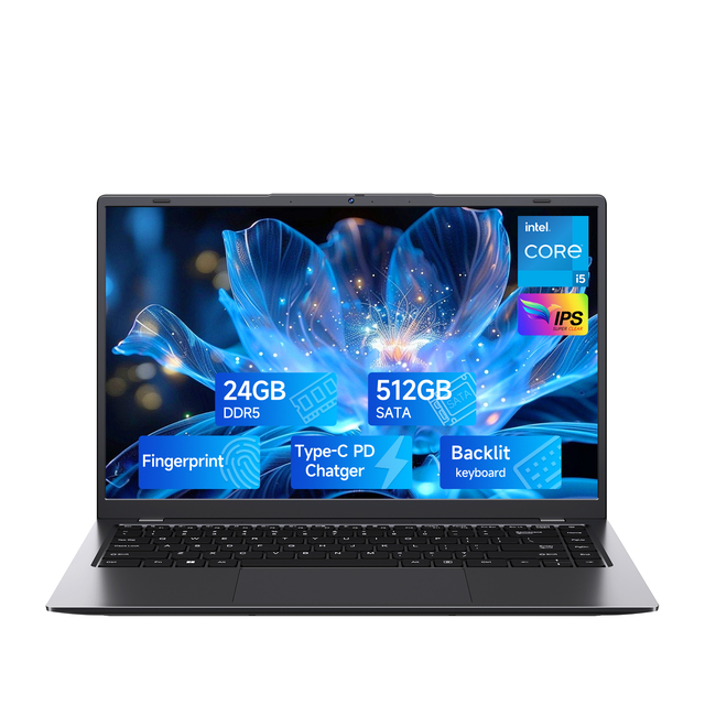Gaming Laptop Intel Core I5-1240p 12core 24GB DDR5 512GB PC Laptops New Gaming Laptop Game Core I5 Laptop Gaming Computer