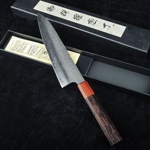 <span class=keywords><strong>Precio</strong></span> barato <span class=keywords><strong>de</strong></span> fábrica Kiritsuke cuchillo 8 pulgadas afilado artesano Acero inoxidable cocina japonesa <span class=keywords><strong>Chef</strong></span> <span class=keywords><strong>cuchillos</strong></span> con mango <span class=keywords><strong>de</strong></span> madera - Product Image 3