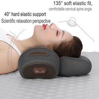 Massage spécial pour le sommeil de la colonne vertébrale, compresse chauffante sans traction, oreiller cervical cylindrique de réparation