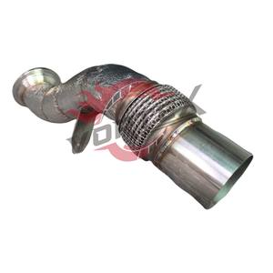 Tubo de Escape de Alto Flujo Vortex de Acero Inoxidable 304 para BMW M2 G87 M3 G80 M4 G82 S58 3.0T 2023–2025 con Protector Térmico Sin Advertencia CEL - Product Image 4