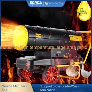 Calentador de Aire Grande SONCA, Ventilador Calefactor de 50W, Cobertura de 100-200, Equipo Industrial para Cría de Ganado, Temperatura Constante - Product Image 2