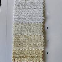 Tissu Tweed Léger 410g/m 100T Teint en Fil Laine/Polyester Toutes Saisons avec Fil Métallique Scintillant à Paillettes Magnifiques