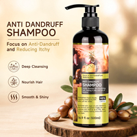 Shampooing Crème Antichute FUSUN à l'Huile d'Argan 500ml, Soin Réparateur Capillaire et du Cuir Chevelu, Formule 2-en-1, Fournisseur Marque Blanche en Gros