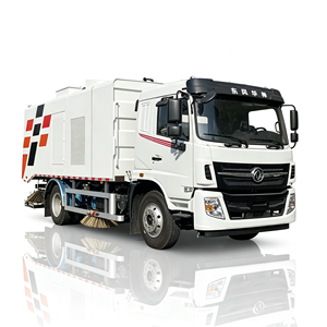 Camion balayeuse à vide haute performance Dongfeng 4x2, personnalisable, avec direction et émissions conformes aux normes ISO et CCC, pour le nettoyage des routes - Product Image 1