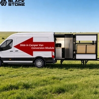 Module de conversion de fourgon aménagé multifonctionnel sur mesure pour fourgons compacts, camping-car mobile, camperizzato