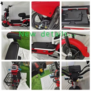 Vélo électrique super puissant à deux places avec repose-pieds, vélo électrique à vendre - Product Image 6